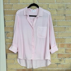 Bella Dahl Light Pink Button-Down Shirt
